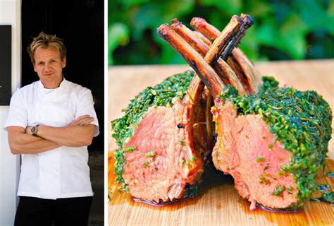 How To Cook Gordon Ramsays Herb Crusted Lamb Loin The Three Michelin