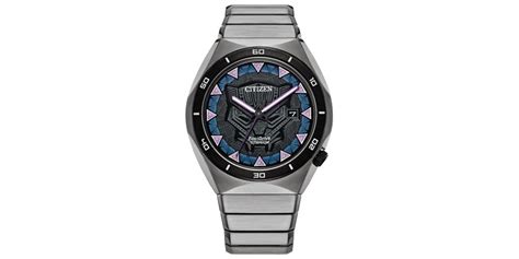 Citizen Mens Avengers Black Panther Watch