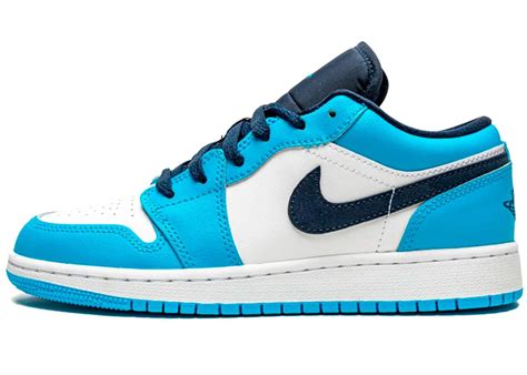 Shop Nike Air Jordan 1 Low Unc 2021 Gs 553560 144 Alphet
