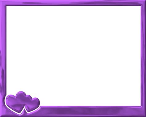 Violet Frame Png Image Transparent