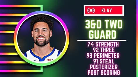 BEST KLAY THOMPSON BUILD FOR NBA 2K24 NEXT GEN YouTube