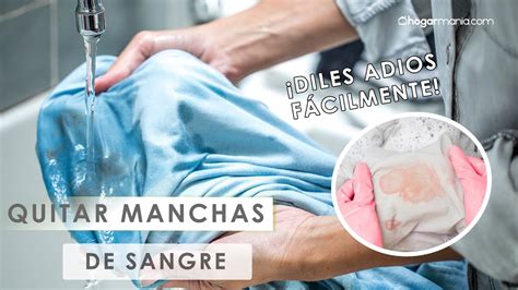 Cómo quitar manchas de sangre de la ropa lilimpieza