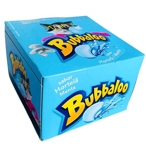 Bubbaloo Liquid Filled Bubblegum Mint 50ct 2805g Candy Funhouse