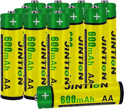 Amazon DURNERGY Rechargeable AA Batteries 12 Pack Double A