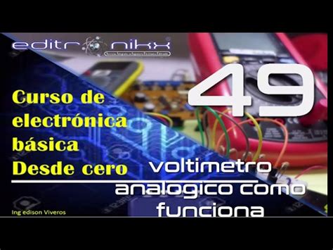 curso de electrónica básica desde cero Basic electronics course 49