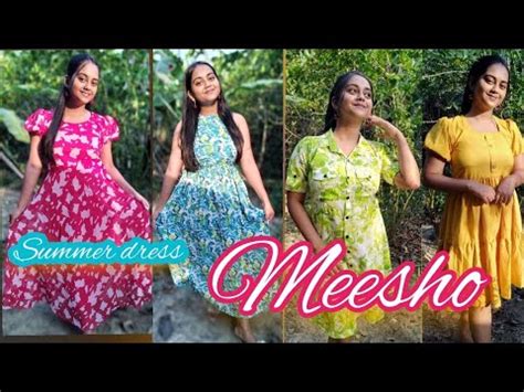 Meesho Summer Dress Under 400 Meesho Dress Haul Meesho Collection