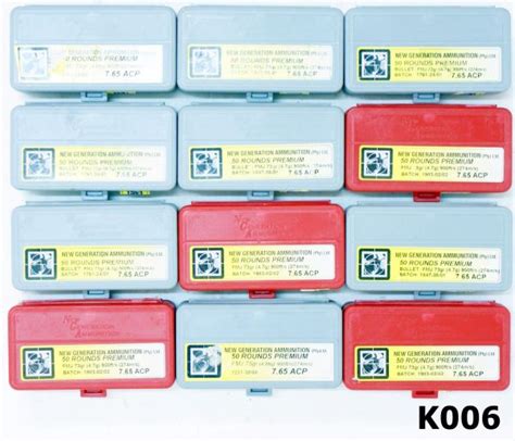 082a K006 7 65mm 32acp New Generation Ammo X 600 Classic Arms