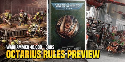 Warhammer 40k New Ork Rules From Critical Mass Showcase Bell Of