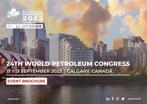 24 World Petroleum Congress Event Brochure By Amina Khan Issuu