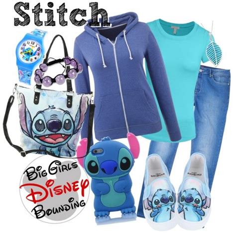 Stitch Plus Size Disney Bounding By Bgdisneybound On Polyvore Featuring