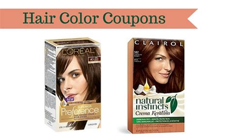 Hair Color Coupons Save On Clairol And Loreal Hair Color Southern