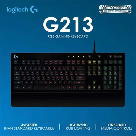 Jual Logitech G213 Prodigy Rgb Gaming Keyboard Di Seller Good Gaming