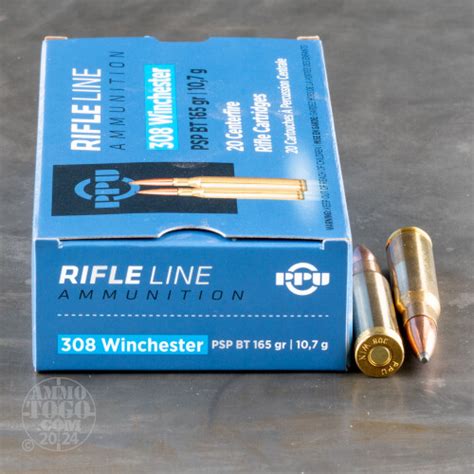 308 Winchester 7 62X51 Ammunition For Sale Prvi Partizan 165 Grain