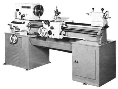 Rockwell 14 Cabinet Metal Lathe Older Operating Parts Manual Ozark