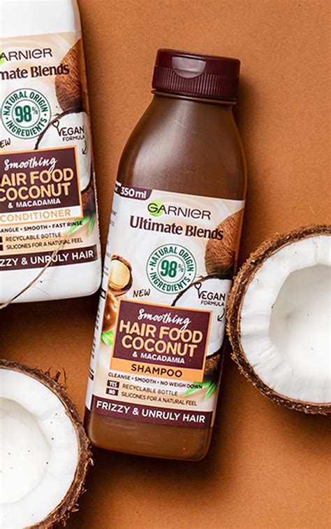 Garnier Ultimate Blends Hair Food Coconut Shampoo Prettylittlething Aus