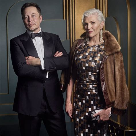 Mark Seligers Vanity Fair Oscar Party Portraits Elon Musk Maye Musk