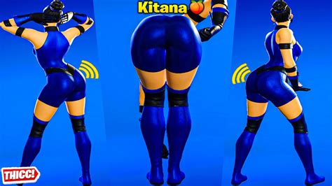 Fortnite Kitana Showcase Thicc Top Tiktok Dances Emotes Hot New