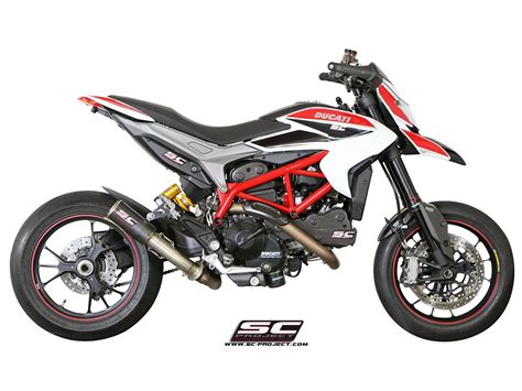 Escape No Homologado Sc Project Cr T En Carbono Para Ducati Hypermotard