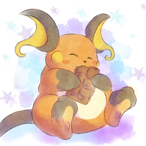 Reuni On Twitter Rt Marioaec Raichu Eating A Chocolate