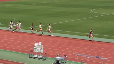 2017京都ih陸上 男子800m決勝 Youtube