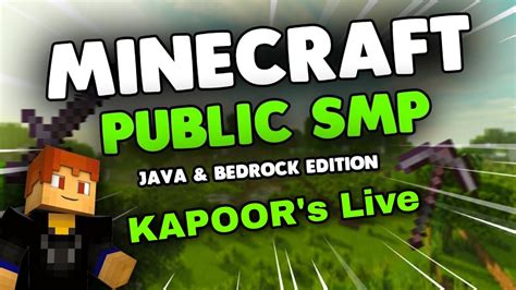 Minecraft Smp Live Subscriber 24x7 Smp Anyone Can Join Minecraft Live Public Smp Free To