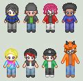 Ao Oni Hack Sprites: Front by Skateasaurus on DeviantArt