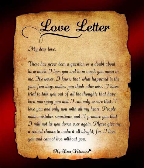 Im Sorry Letters Apology Letters To Boyfriend Love Letters Quotes