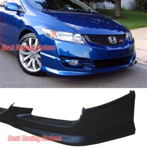 For 2009 2011 Honda Civic 2dr Hfp Style Bumper Front Lip Urethane Ebay