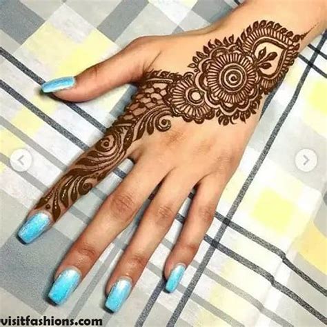 Simple Mehndi Design Collection For Girls In 2020