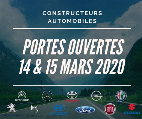 Portes Ouvertes Ce Week End Chez Vos Constructeurs Automobiles