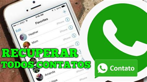 Como Recuperar Os Contatos Do WhatsApp 2019 YouTube