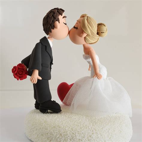 Lovely Couple Custom Wedding Cake Topper Etsy