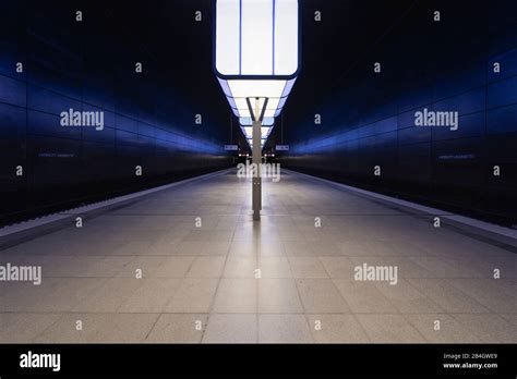 Subway Underground Metro Hafencity University Hamburg Germany