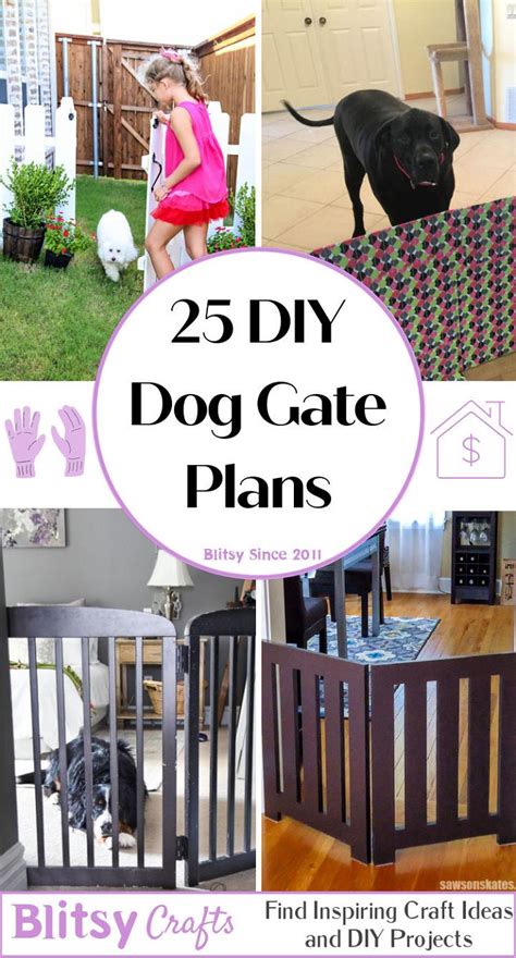 25 DIY Dog Gate Ideas and Plans - Install Easy DIY Pet Gate