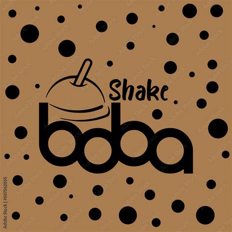Boba Tea Logo Vector Free Download