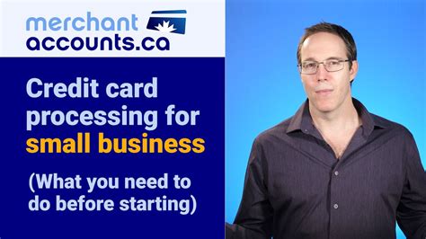 Credit Card Processing For Small Business Youtube