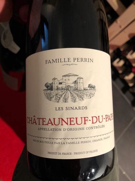 2015 Famille Perrin Perrin Fils Châteauneuf du Pape Blanc Les