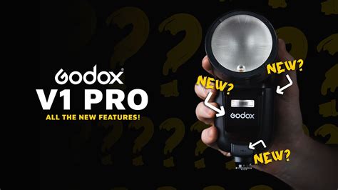 Exclusive First Quick Look At The Godox V1 PRO YouTube