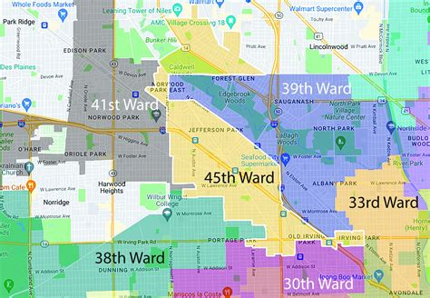 38th Ward Chicago Map - Emylee Philomena