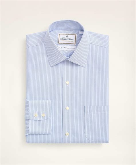 Brooks Brothers Mens Madison Relaxed Fit Dress Shirt Non Iron