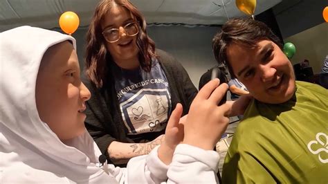 6 Year Old Cancer Survivor Helps Shave Heads For St Baldricks