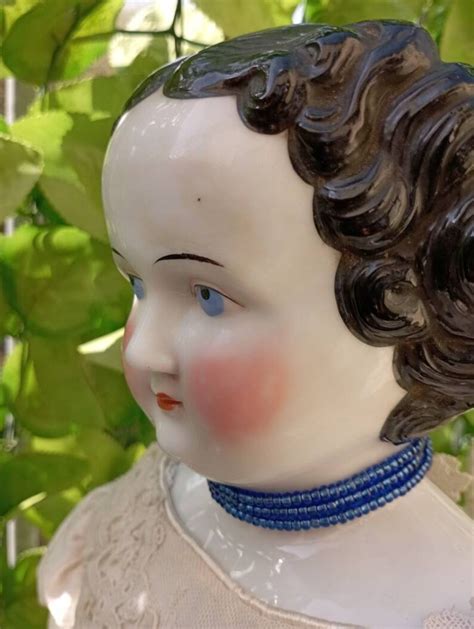 German Antique China Shoulder Head Doll Etsy