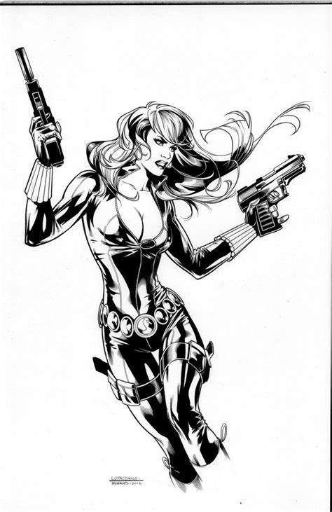 Black Widow By Markmorales On Deviantart Marvel Drawings Black Widow