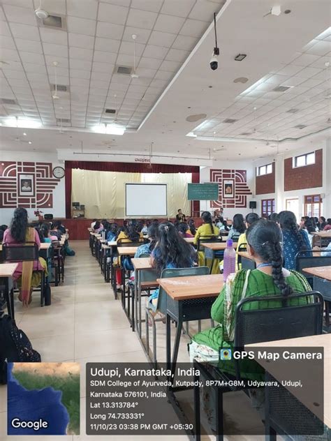 Guest Lecture On Gender Sensitization Sdm College Of Ayurveda Udupi