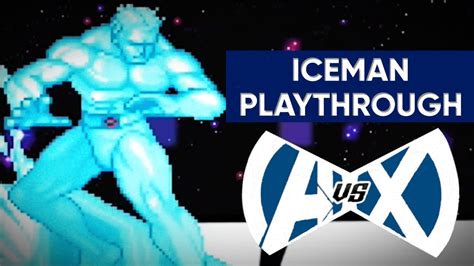 Avengers Vs X Men Mugen Iceman Gameplay Playthrough 1080p 60fps