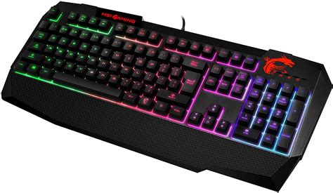 Teclado Gamer Msi Gk40 Membrana Retro Iluminado Rgb Usb Cusco