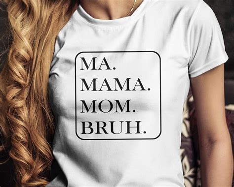 Ma Mama Mom Bruh Svg Png Cut File Cricut Cameo Silhouette Etsy Finland