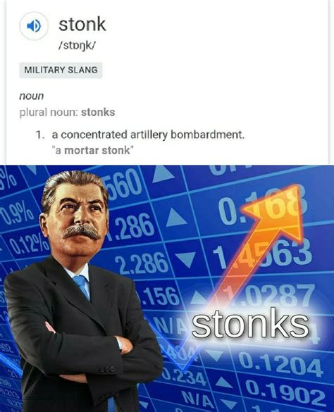 The Stonks Are Increasing Rhistorymemes