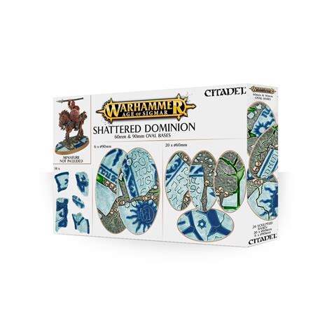 Citadel Age Of Sigmar Shattered Dominion Ovalbases 60 Mm And 90 Mm