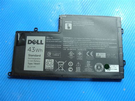 Dell Inspiron 15 6 5547 Genuine Laptop Battery 11 1V 43Wh 3800mAh